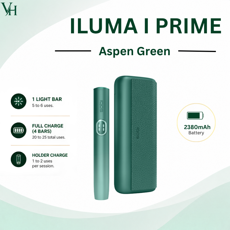 IQOS ILUMA I Prime Aspen Green IQOS ILUMA I Prime Aspen Green