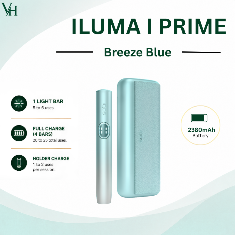 IQOS ILUMA I Prime Breeze Blue IQOS ILUMA I Prime Breeze Blue