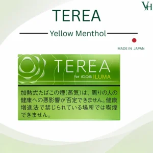 IQOS TEREA Yellow Menthol Japan Dubai