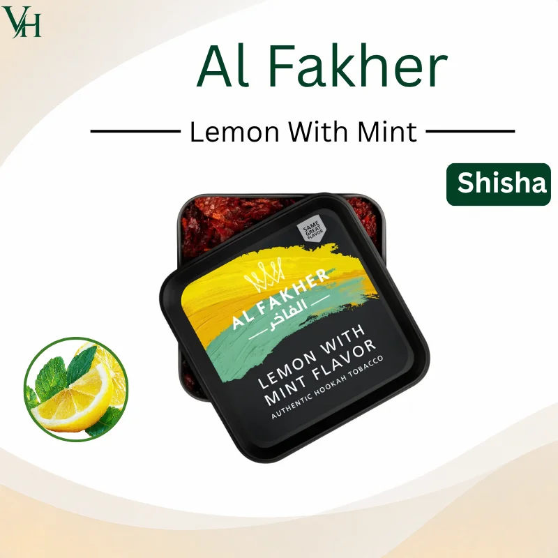 Al Fakher Lemon with Mint Shisha Tobacco Al Fakher Lemon with Mint Shisha Tobacco