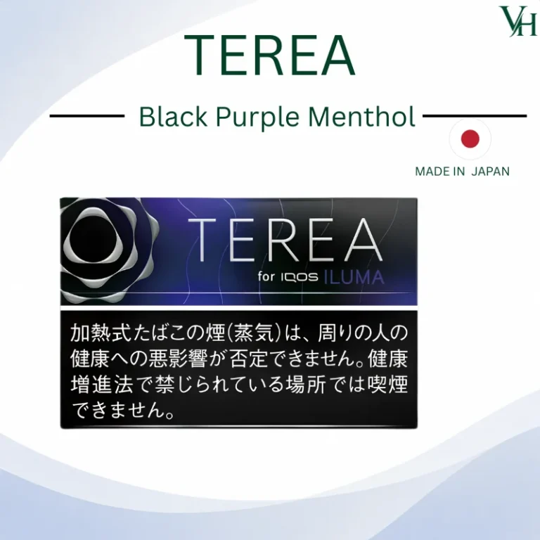 IQOS TEREA Black Purple Menthol Japan