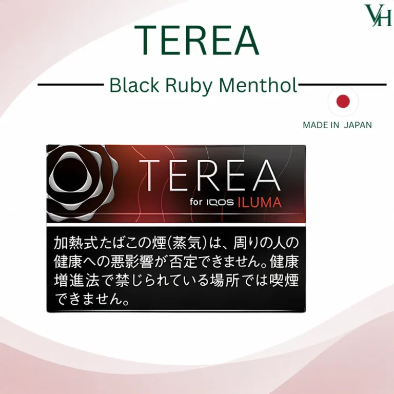 IQOS TEREA Black Ruby Menthol Japan