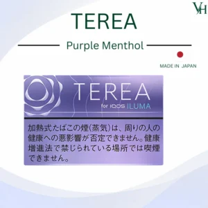 IQOS TEREA Purple Menthol Japan in the UAE