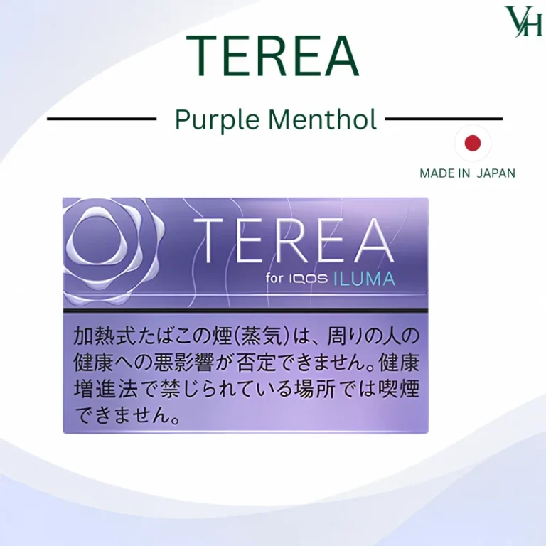 IQOS TEREA Purple Menthol Japan in the UAE