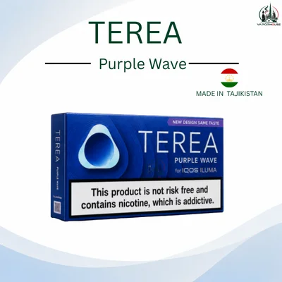 IQOS TEREA Purple Wave Tajikistan - Menthol Flavor