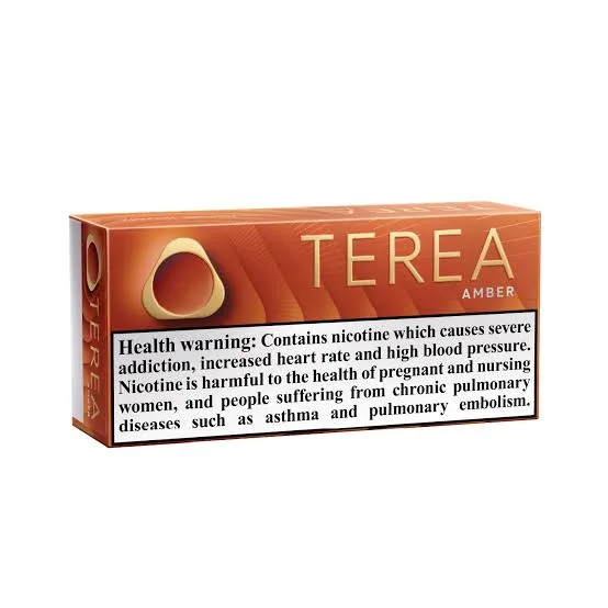 Top 10 Ranked TEREA Flavours in UAE 2 TEREA Amber
