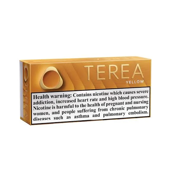 Top 10 Ranked TEREA Flavours in UAE 5 TEREA Yellow