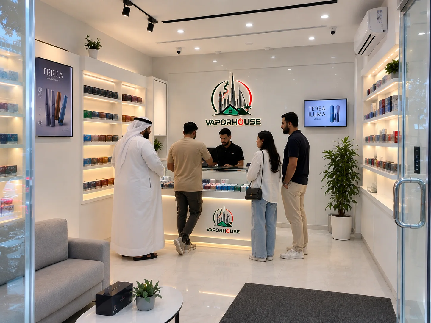 Authentic Terea Dubai sticks with IQOS ILUMA i device