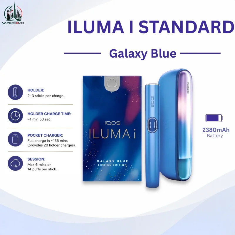 Buy IQOS ILUMA I Galaxy Blue Limited Edition Free Delivery