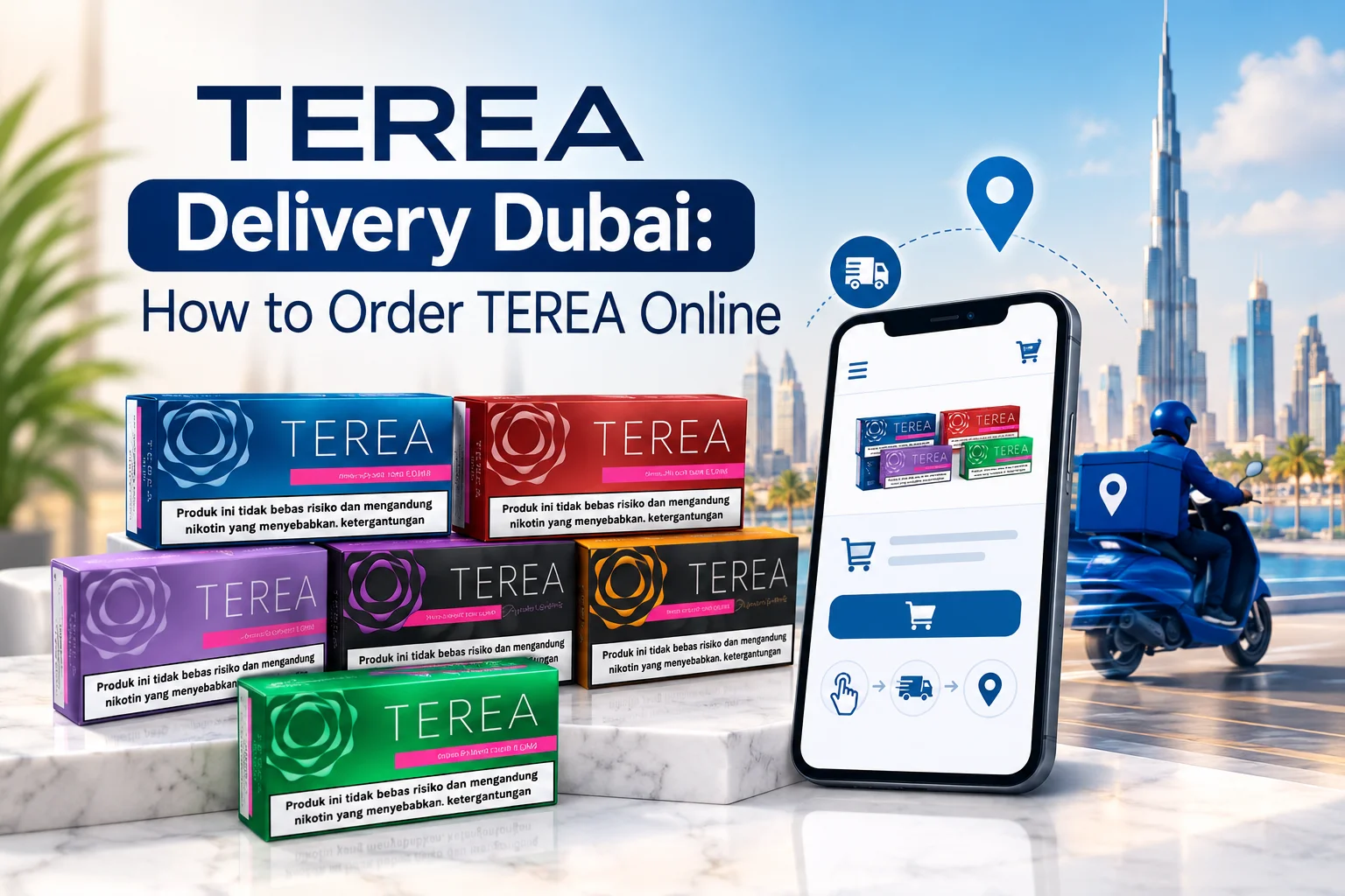TEREA Delivery Dubai: How to Order TEREA Online