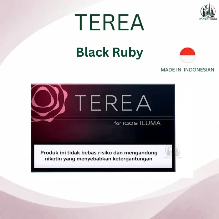 IQOS TEREA Black Ruby Indonesia