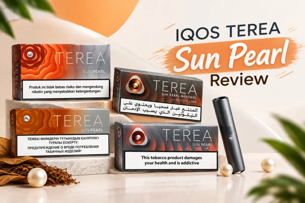 Terea Sun Pearl Review Flavor, Menthol Feel and UAE Buying Guide